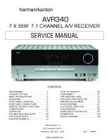 Harman-Kardon AVR-340-Service-Manual